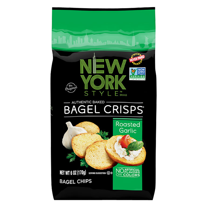 New York Style Garlic Bagel Crisps 6oz
