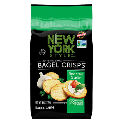 New York Style Garlic Bagel Crisps 6oz