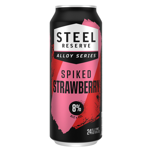 Steel Reserve Spiked Strawberry Single 24oz Can