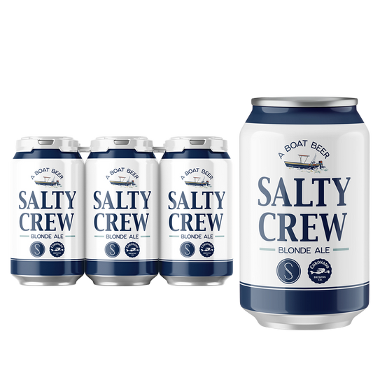 Coronado Salty Crew Blonde Ale 6pk 12oz Can 4.5% ABV