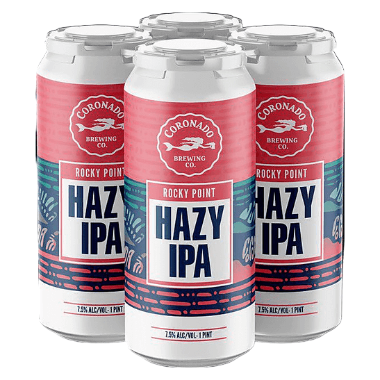 CORONADO SEASONAL 4PKC 16OZ - Cloudbreak Hazy IPA (4PKC 16 OZ)