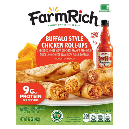 Farm Rich Frank's Buffalo Chicken Roll-Ups