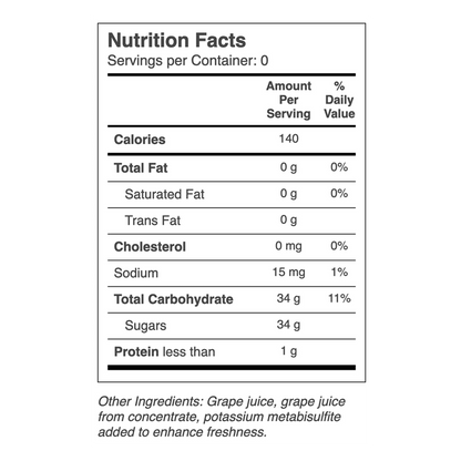 Kedem Kosher Concord Grape Juice 64oz Btl