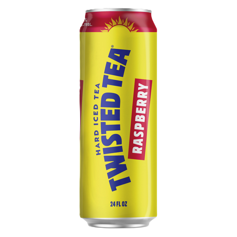 Twisted Tea Raspberry Single 24oz Can 5% ABV