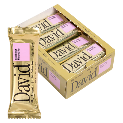 David Cake Batter Protein Bar 12ct
