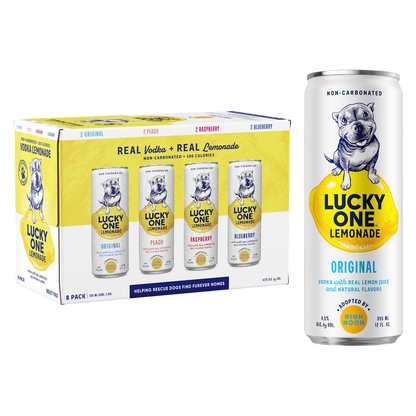 Lucky One Lemonade Variety Pack 8pk 12oz Can