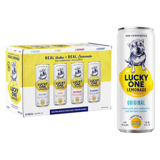 Lucky One Lemonade Variety Pack 8pk 12oz Can