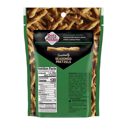 Dot's Pretzels Parmesan Garlic, 5oz