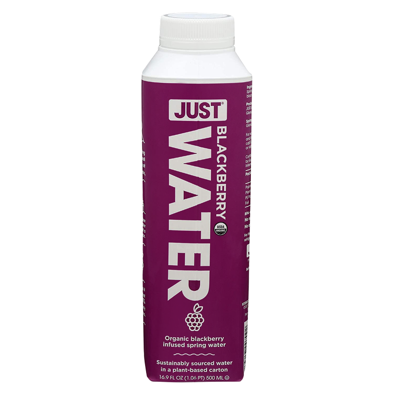 Just Water Blackberry Infused Organic Water 16.9oz Btl