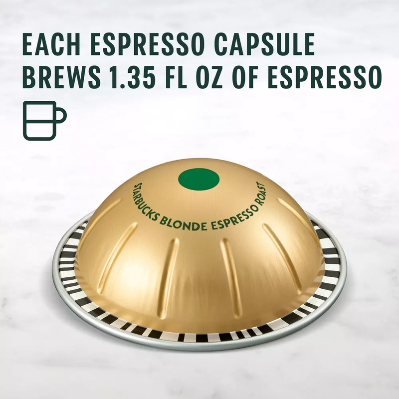 Starbucks by Nespresso Vertuo Line Blonde Espresso 10ct