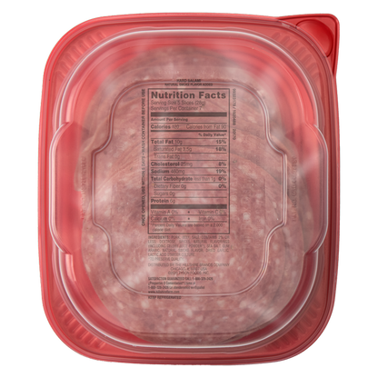 Hillshire Farm Ultra Thin Sliced Uncured Hard Salami - 7oz