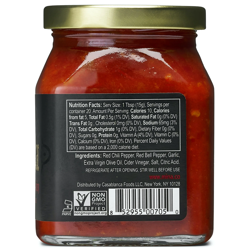 Mina Harissa Mild Red Pepper Sauce 10 oz