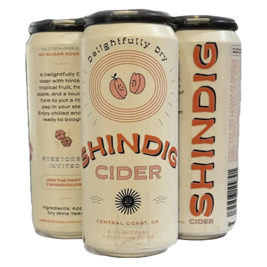 Shindig Cider Delight Dry 4pk 16oz Can