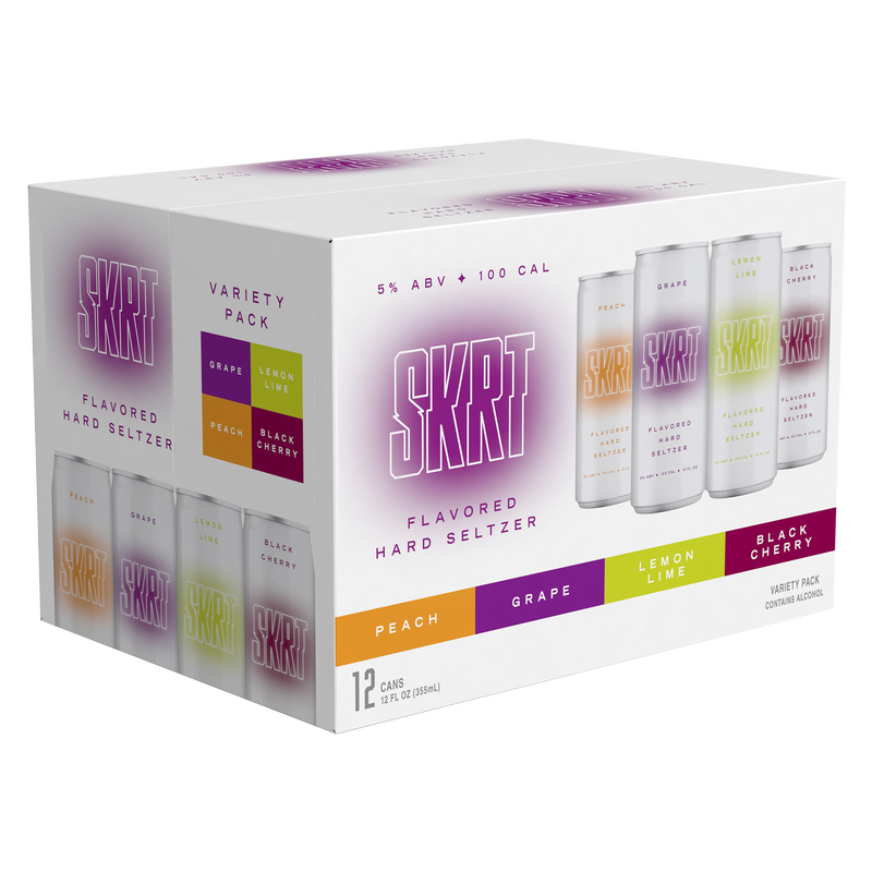 SKRT Hard Seltzer Variety 12pk 12oz can 5% ABV