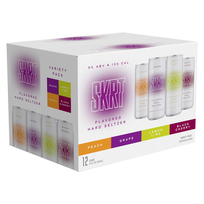 SKRT Hard Seltzer Variety 12pk 12oz can 5% ABV