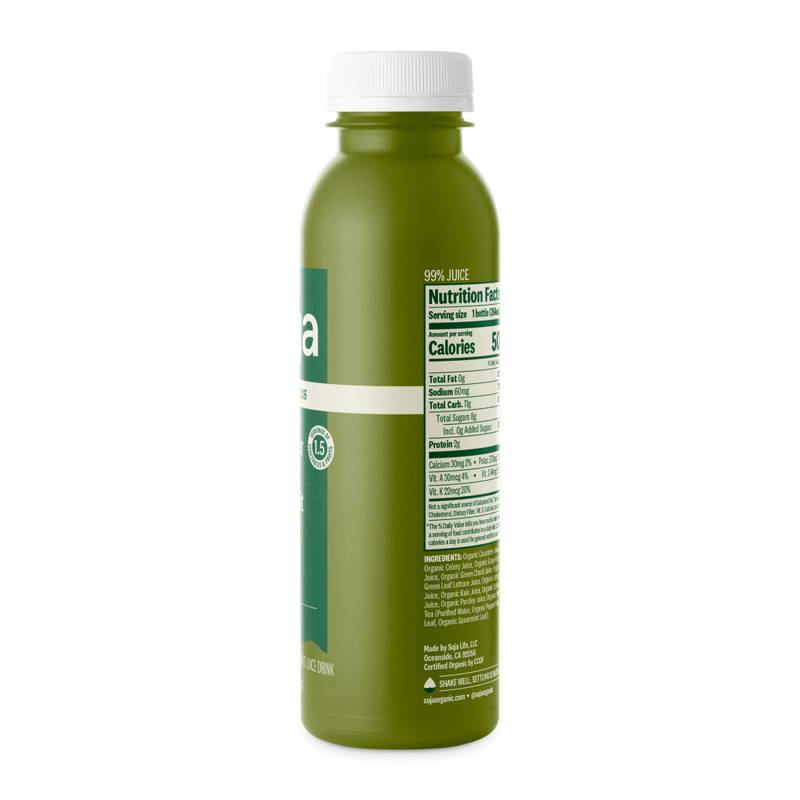 Suja Organic Uber Greens Cold Pressed Juice 12oz Btl