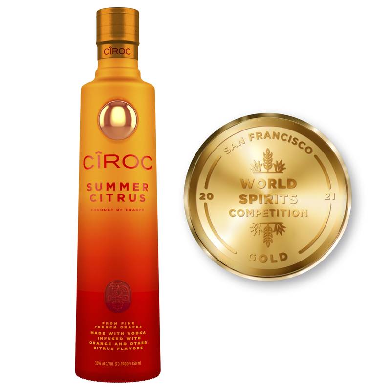 Ciroc Summer Citrus Vodka 750ml (70 Proof)