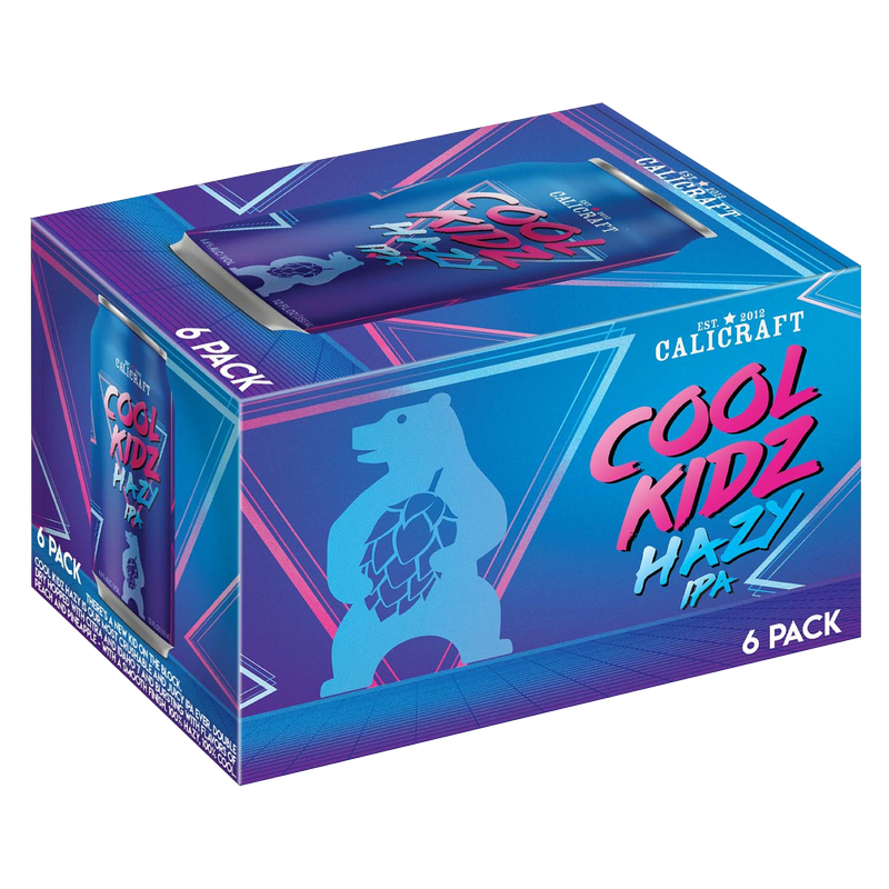 Calicraft Brewing Co. Cool Kidz Hazy IPA 6pk 12oz Cans