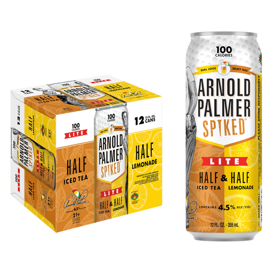 Arnold Palmer Spiked Half & Half Lite Beer 12pk 12oz Can 4.5% ABV