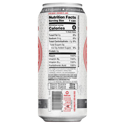 Hiball Grapefruit Sparkling Energy Water 16oz Can