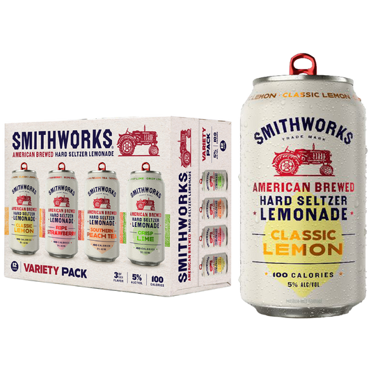 Smithworks Lemonade Seltzer Variety 12pk 12oz Can