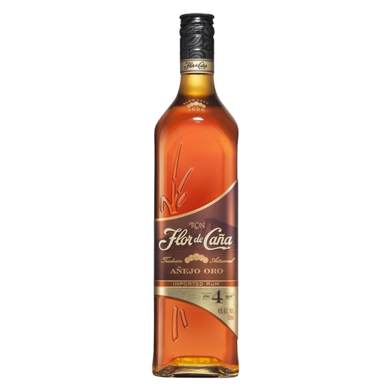 Flor de Cana Oro Reserva 4 Year Rum 750ml