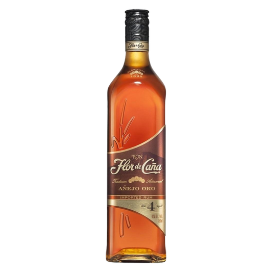 Flor de Cana Oro Reserva 4 Year Rum 750ml
