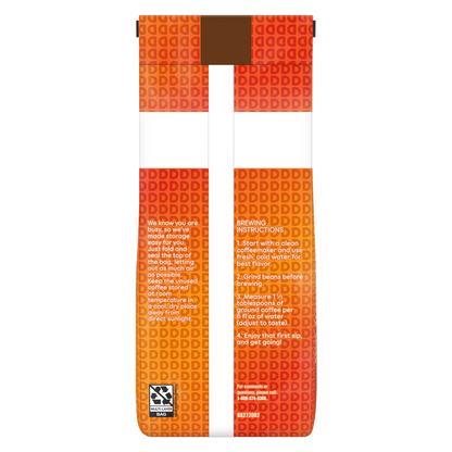 Dunkin’ Donuts Original Blend Medium Roast Whole Bean Coffee 12oz Bag