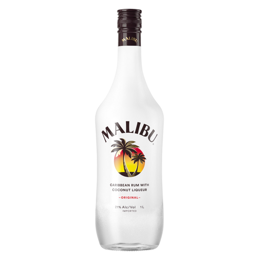 Malibu Coconut Rum 1L (42 Proof)