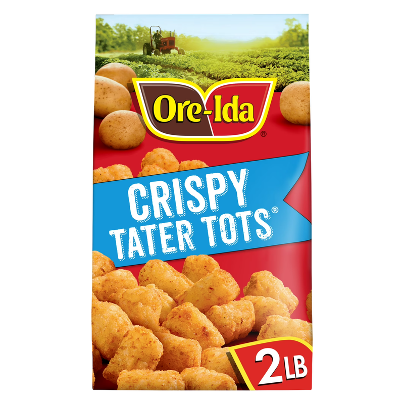 Ore Ida Frozen Golden Tater Tots Seasoned Shredded Potatoes 32oz