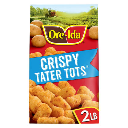 Ore Ida Frozen Golden Tater Tots Seasoned Shredded Potatoes 32oz