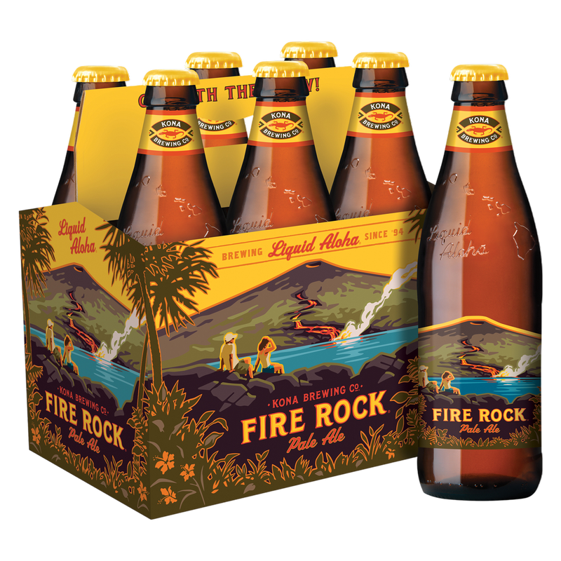 Kona Fire Rock Pale Ale 6pk 12oz Btl