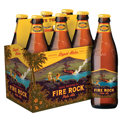 Kona Fire Rock Pale Ale 6pk 12oz Btl