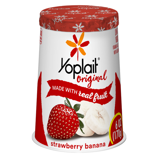 Yoplait Original Strawberry Banana Yogurt - 6oz