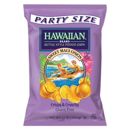 Hawaiian Sweet Maui Onion Kettle Style Potato Chips 13oz
