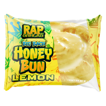 Rap Snacks Lemon Iced Honey Bun, 4.75 oz