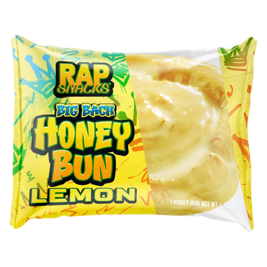 Rap Snacks Lemon Iced Honey Bun, 4.75 oz