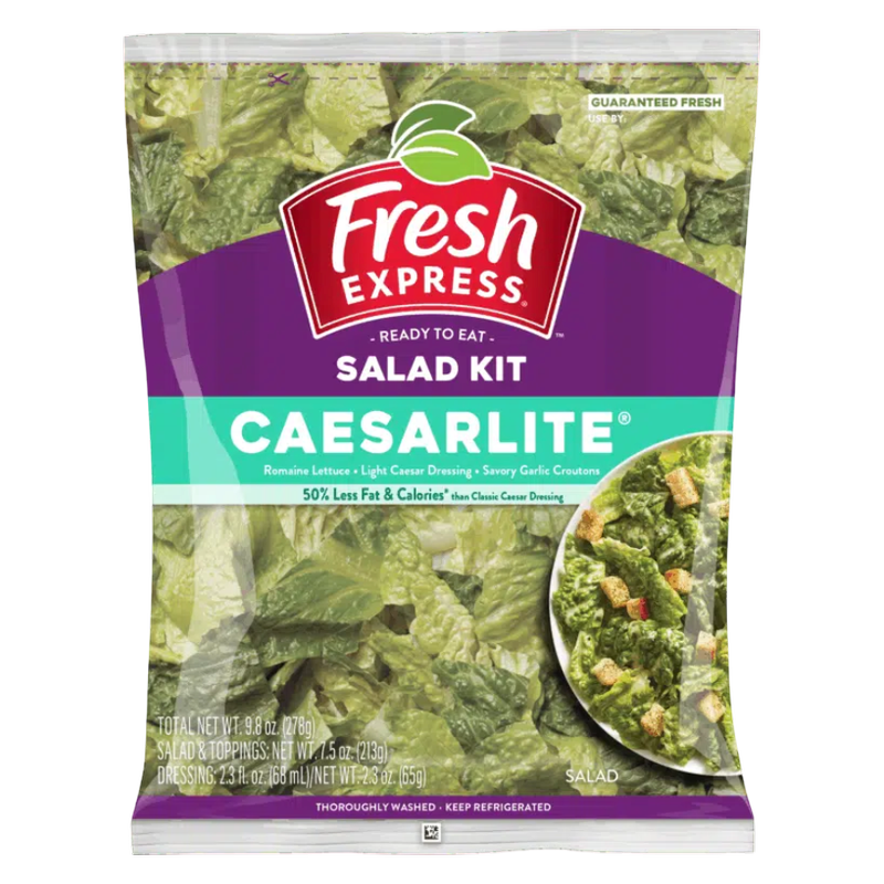 Fresh Express Caesar Lite Salad Kit - 9.8oz