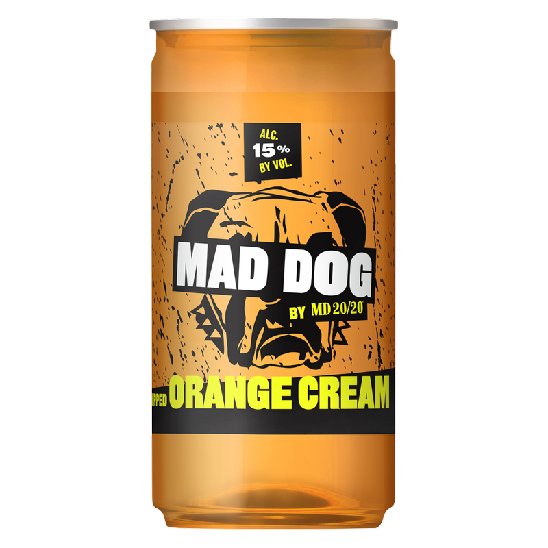 Mad Dog Whipped Orange Cream 200ml 15% ABV