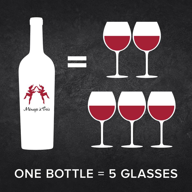 Menage a Trois Decadence Cabernet Sauvignon 750ml