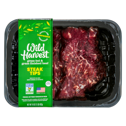 Grass Fed Steak Tips (Frozen)  - 16oz
