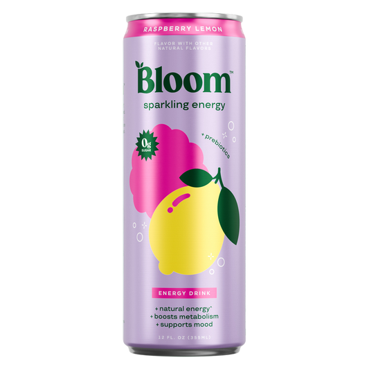 Bloom Energy Raspberry Lemon 12oz Can