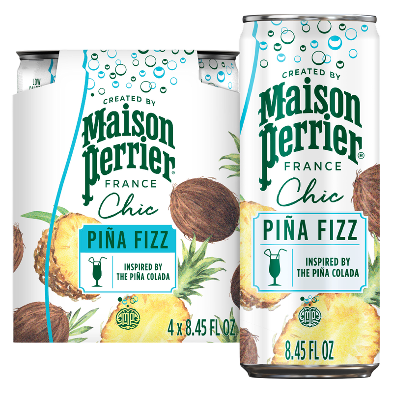Maison Perrier Chic Piña Fizz 4pk 8.45oz Can