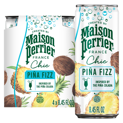 Maison Perrier Chic Piña Fizz 4pk 8.45oz Can