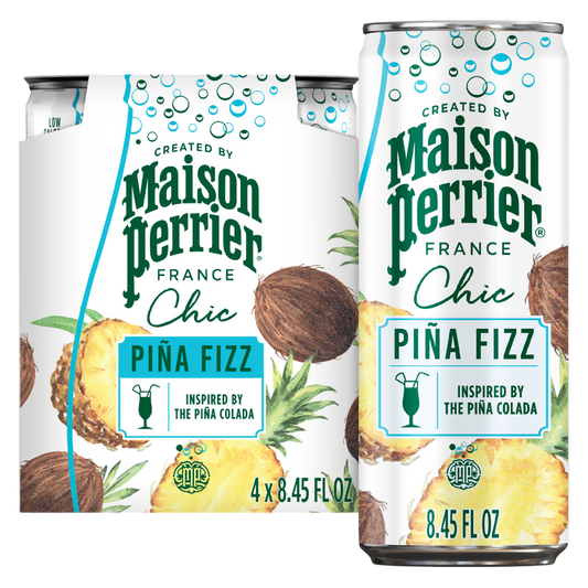 Maison Perrier Chic Piña Fizz 4pk 8.45oz Can