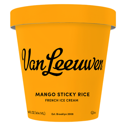 Van Leeuwen Mango Sticky Rice Pint 14oz