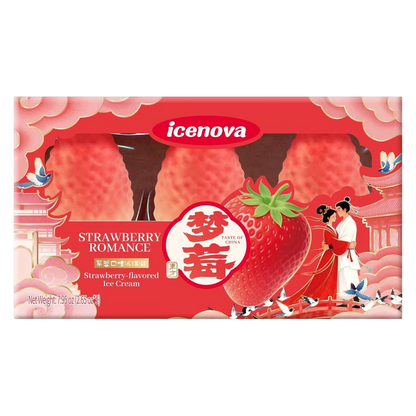 Ice Nova Strawberry Ice Cream 3ct