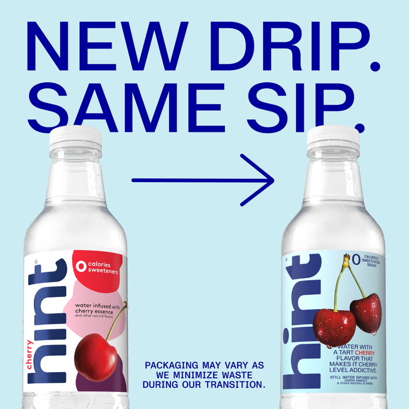 Hint Cherry Water 16oz Btl
