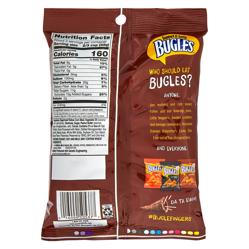 Bugles Chocolate Peanut Butter 3.25oz