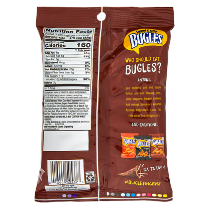 Bugles Chocolate Peanut Butter 3.25oz